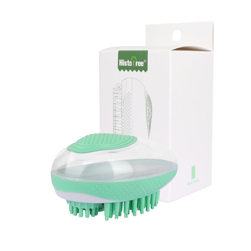 2-in-1 Pet Bath & Massage Brush.