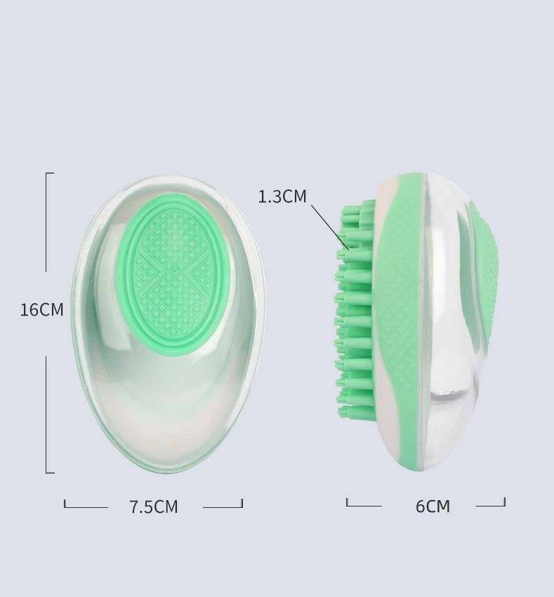 2-in-1 Pet Bath & Massage Brush.