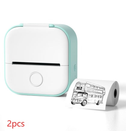 Mini Thermal Label Printer – Bluetooth & Portable