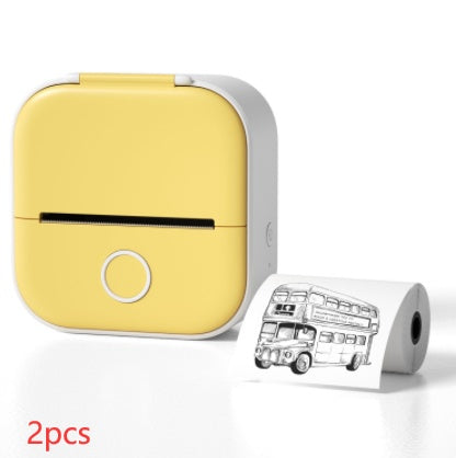 Mini Thermal Label Printer – Bluetooth & Portable