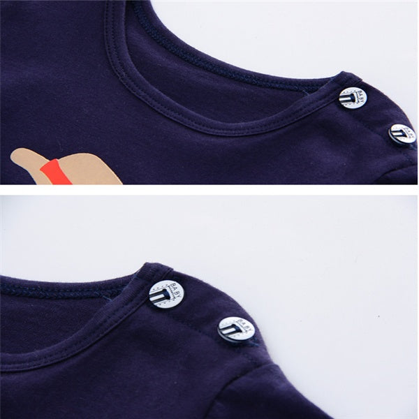 Cartoon Baby Summer Clothing Set (Unisex)
