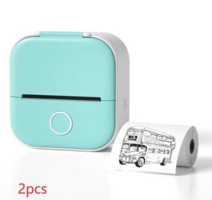 Mini Thermal Label Printer – Bluetooth & Portable