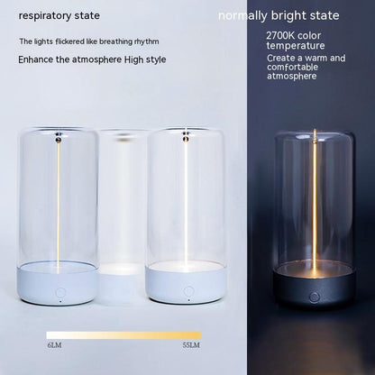Portable LED Night Light – Rechargeable Camping Atmosphere Lamp