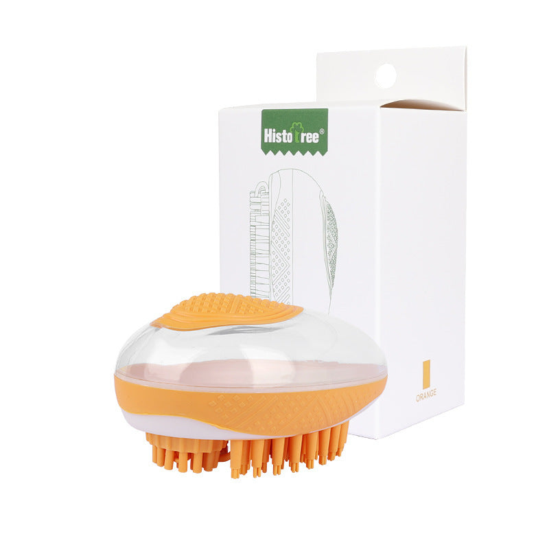 2-in-1 Pet Bath & Massage Brush.