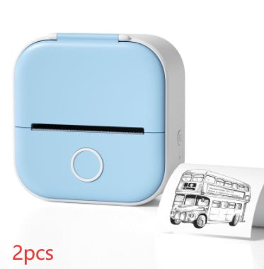 Mini Thermal Label Printer – Bluetooth & Portable