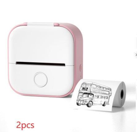 Mini Thermal Label Printer – Bluetooth & Portable