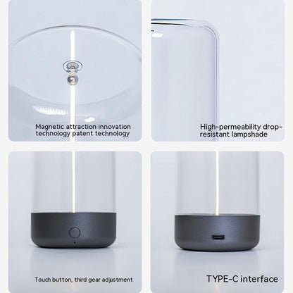 Portable LED Night Light – Rechargeable Camping Atmosphere Lamp
